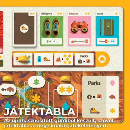 Parks: 2. kiadás - Csúcs kiadás társasjáték