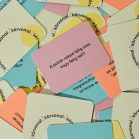 Körvonal 2 - beszélgetést kezdeményező kártyajáték