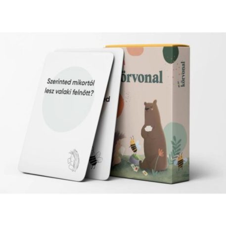 Körvonal Kids - beszélgetést kezdeményező kártyajáték