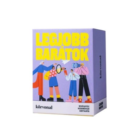 Legjobb Barátok - beszélgetést kezdeményező kártyajáték