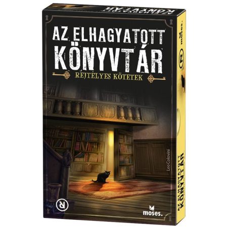 Az elhagyatott könyvtár szabaduló társasjáték