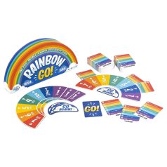 Rainbow Go! társasjáték, angol nyelvű