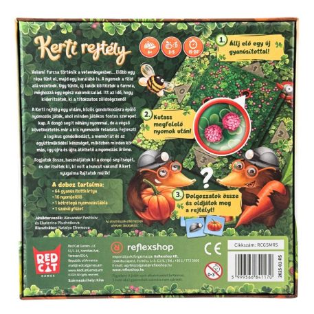 Kerti rejtély társasjáték