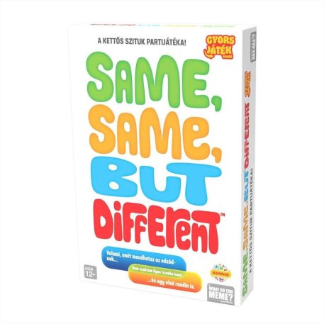 What do you meme? - SAME, SAME BUT DIFFERENT QUICK PLAY EDITION, magyar nyelvű