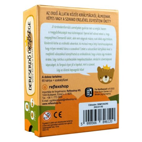 Dereserdő dicsősége társasjáték