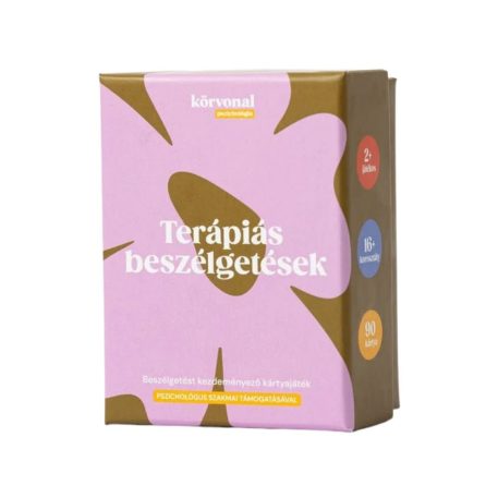 Terápiás beszélgetések - beszélgetést kezdeményező kártyajáték