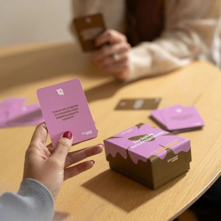 Terápiás beszélgetések - beszélgetést kezdeményező kártyajáték