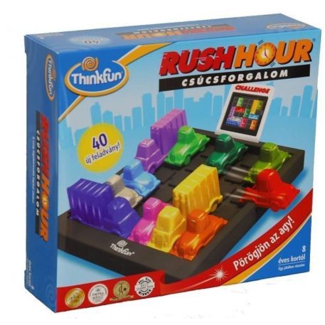 Thinkfun Rush Hour - Csúcsforgalom társasjáték - magyar kiadás