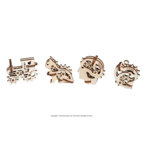 Ugears mini vegyes modellek  - mechanikus modell
