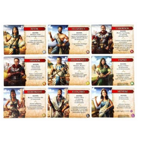 Mosaic – A civilizáció története társasjáték