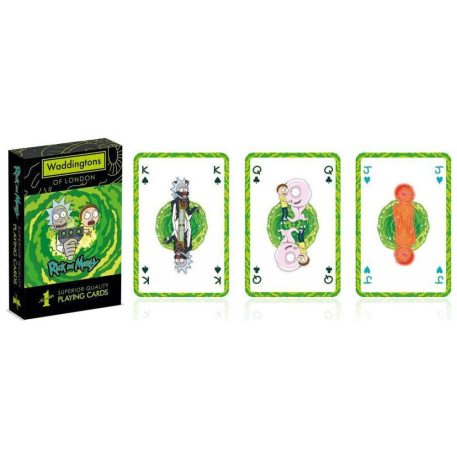 Waddingtons: Rick & Morty 2022 francia kártya
