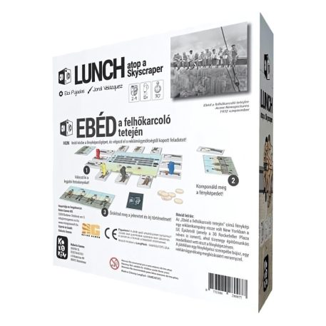 Ebéd a felhőkarcoló tetején társasjáték