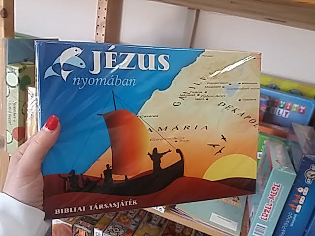 Bibliai témájú térképes játék!