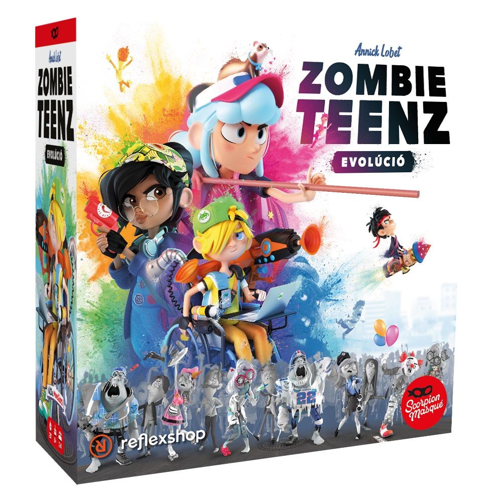 Zombie Teenz: Evolúció kooperatív társasjáték