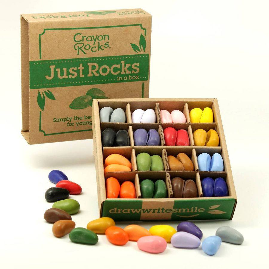 Kavicskréta Just Rocks Boxes (64 db-os) - Crayon Rocks