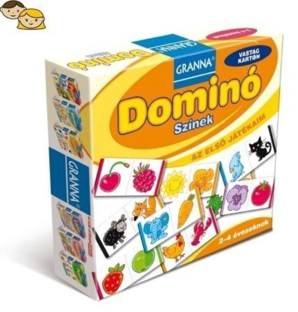 Az első játékaim Domino - Színek - Granna