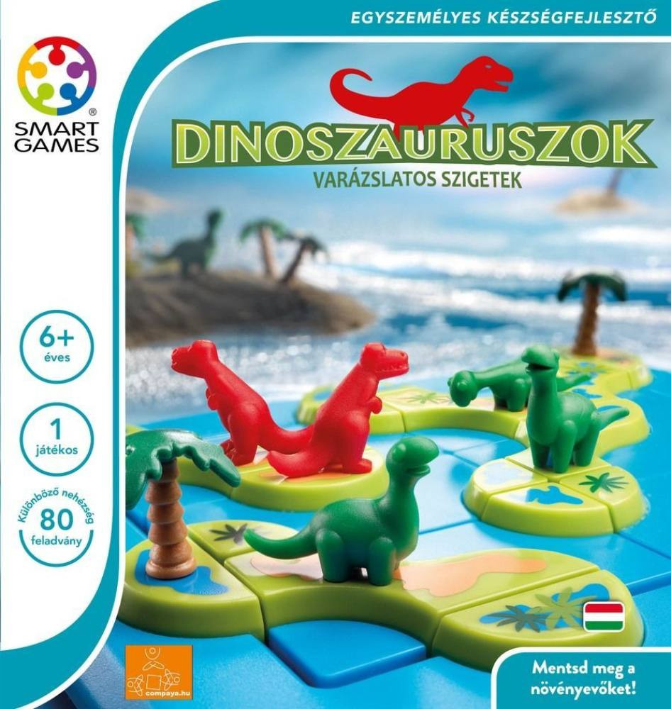 Dinoszauruszok - Varázslatos szigetek társasjáték Smart Games