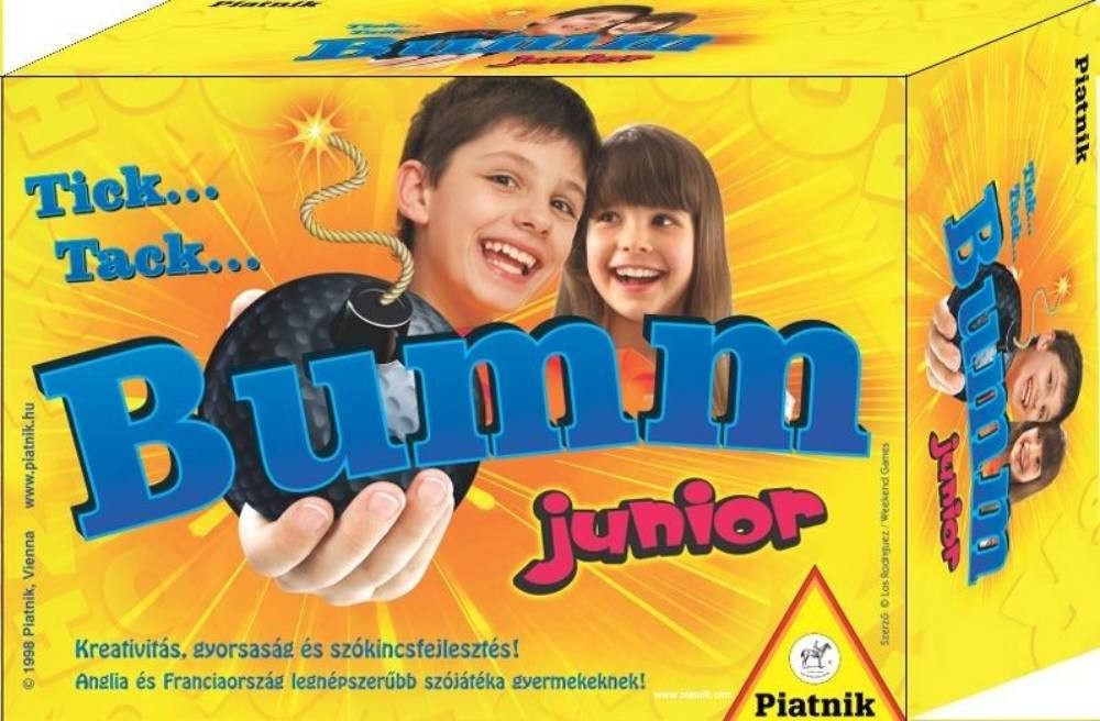 Tick Tack Bumm Junior társasjáték Piatnik