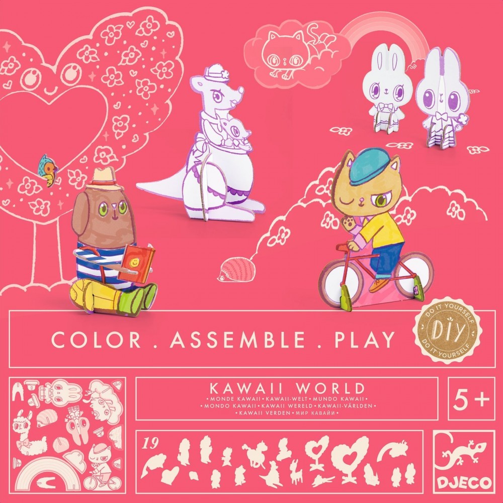 Cukiságok - Csináld magad - Kawaii world - DJ08007
