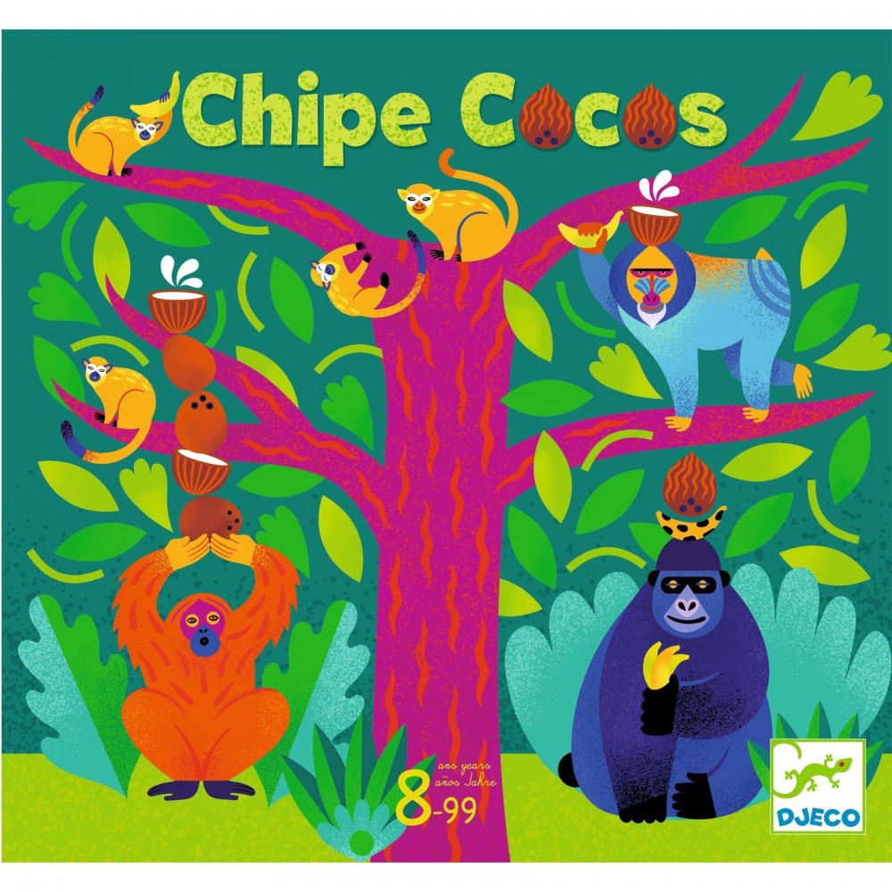 Chipe Cocos - Gondolkodást fejlesztő társasjáték - Chipe Cocos - DJ08594