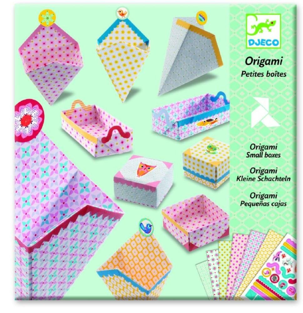 Doboz készítő - Origami - Small boxes - Djeco