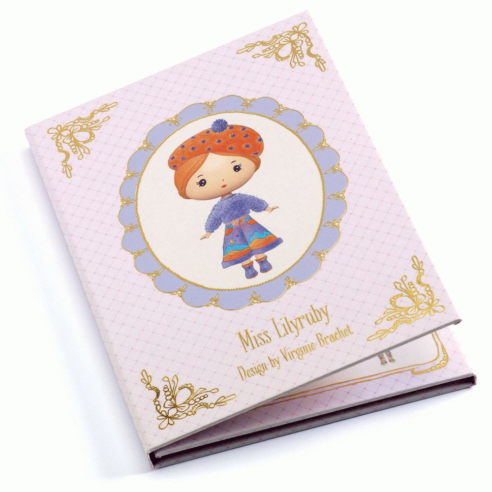 Lilyruby könyve - Matricás könyv - Miss Lilyruby - Stickers removable - DJ06981