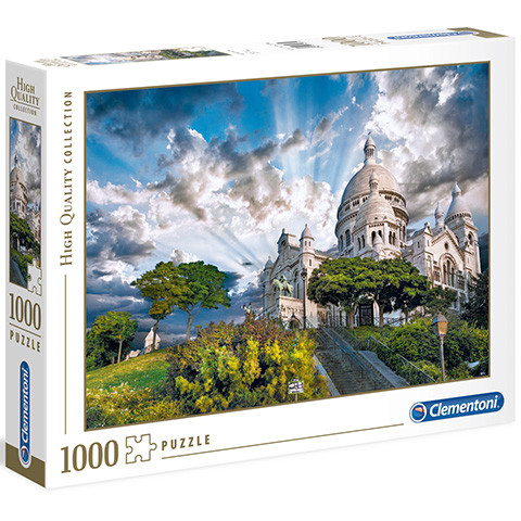 Puzzle 1000 db-os - Montmartre, Párizs - Clementoni (39383)