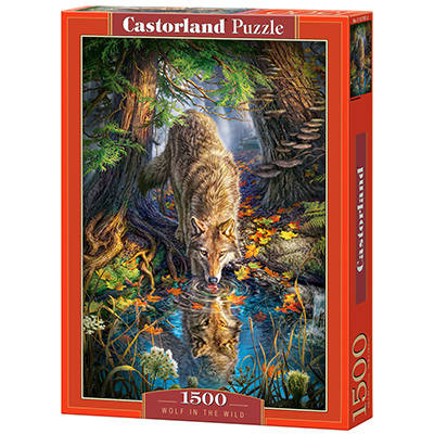 Farkas a vadonban 1500 db-os puzzle – Castorland